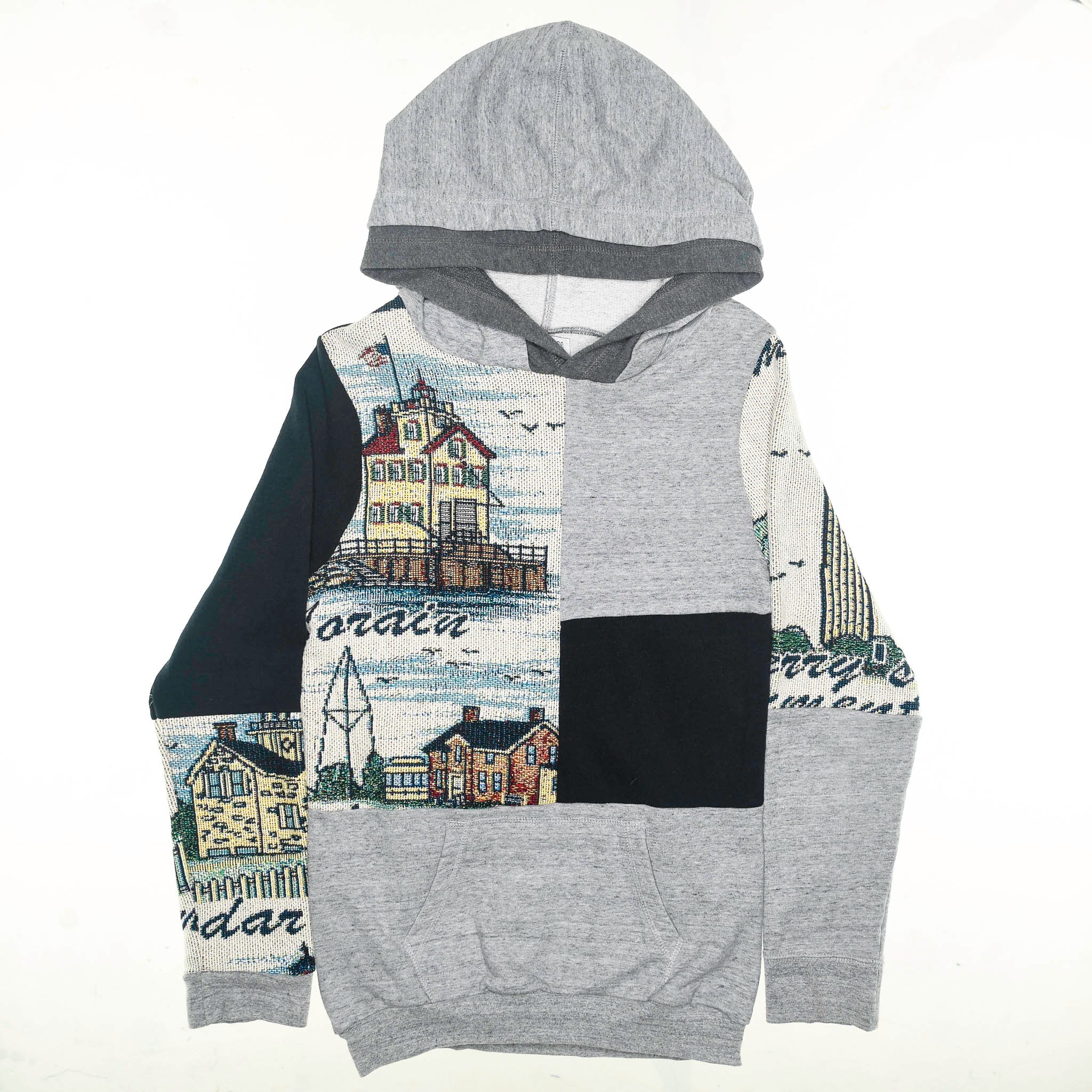 Tapestry Patchwork Hoodie