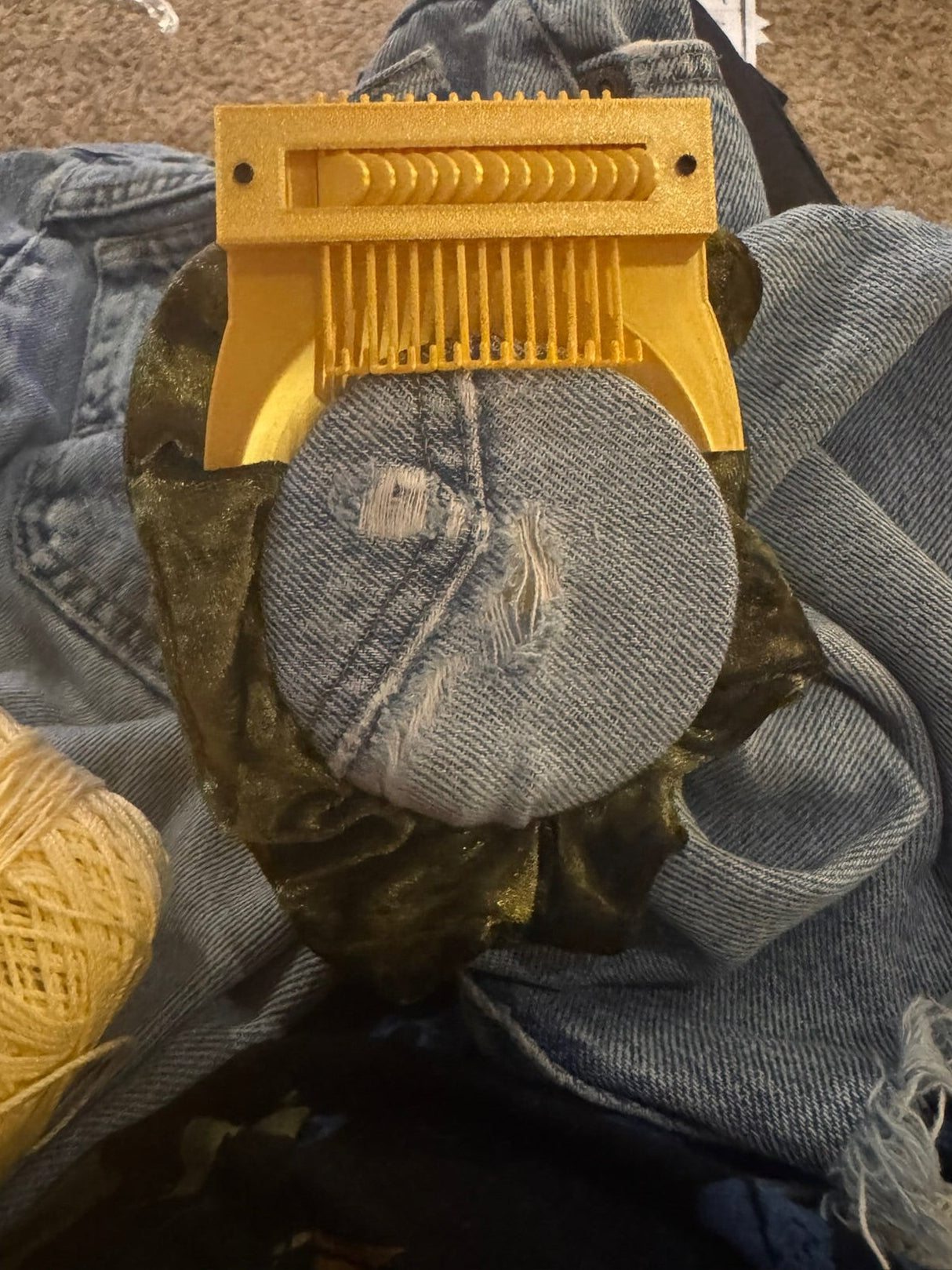 Visible Mending Loom Kit for Clothing Repair | Darning Loom