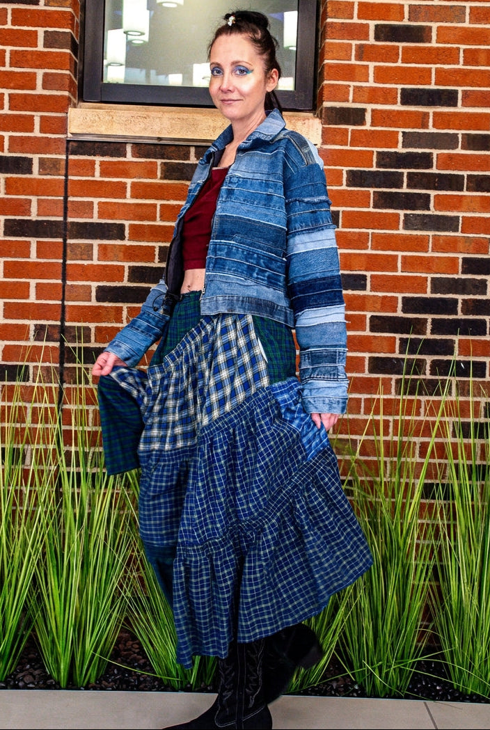 Indigo Strata Denim Jacket