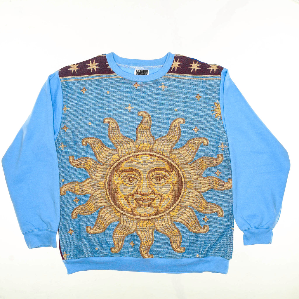 Celestial Sun Tapestry Panel Pullover