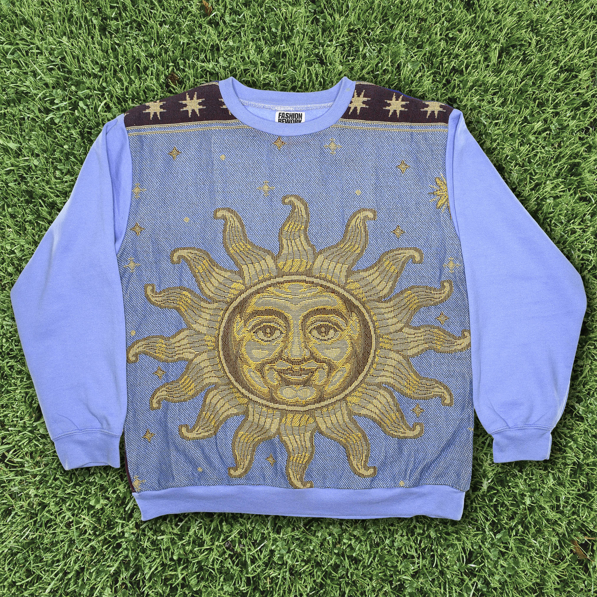 Celestial Sun Tapestry Panel Pullover