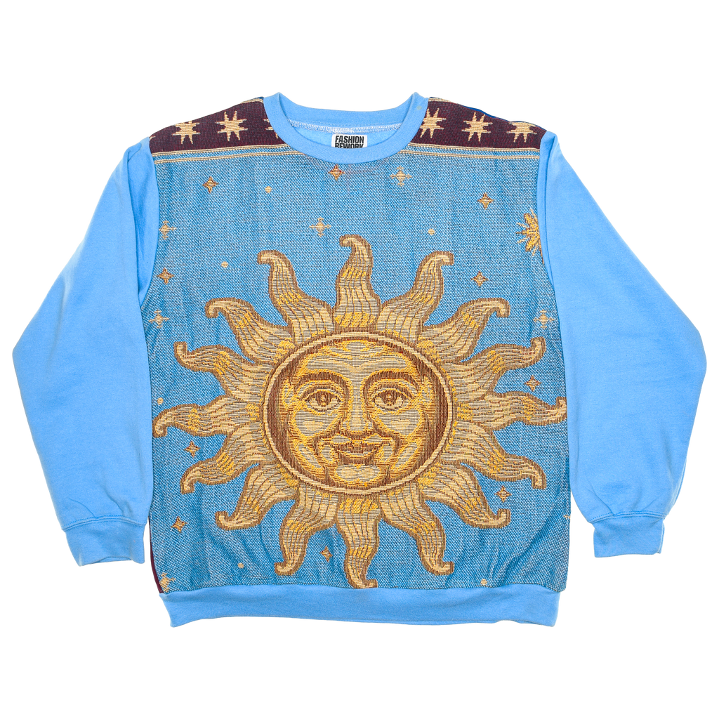 Celestial Sun Full Tapestry Panel Pullover