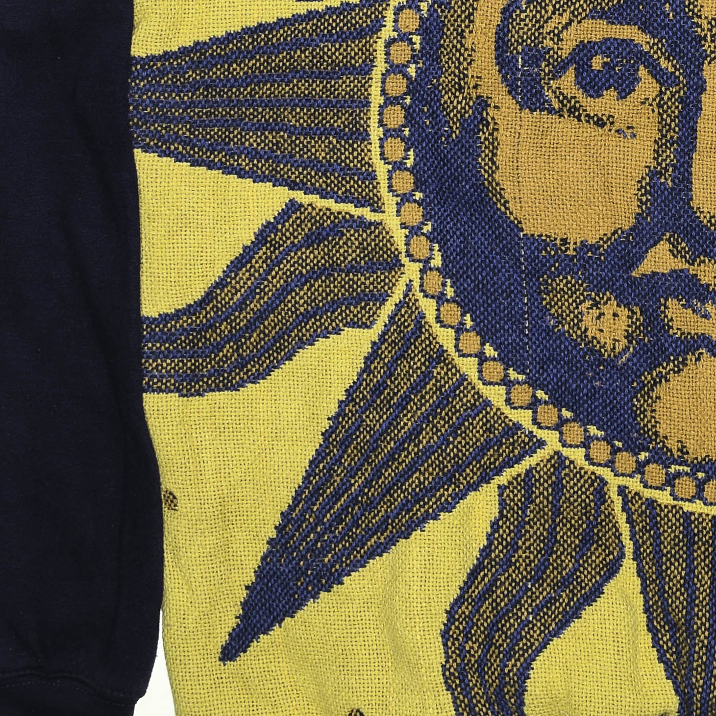 Golden Celestial Sun Tapestry Panel Pullover