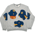 Celestial Solar System Amoeba Tapestry Pullover