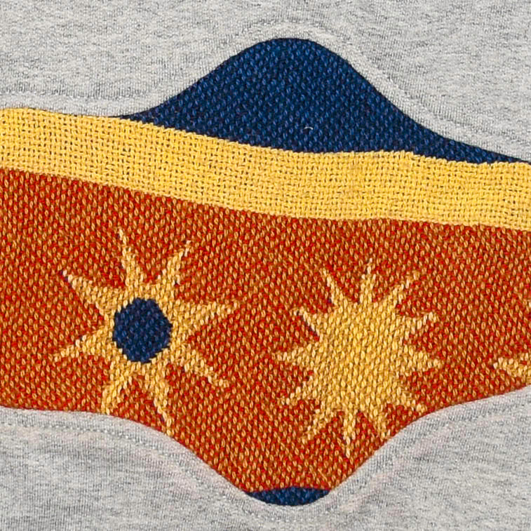 Celestial Solar System Amoeba Tapestry Pullover