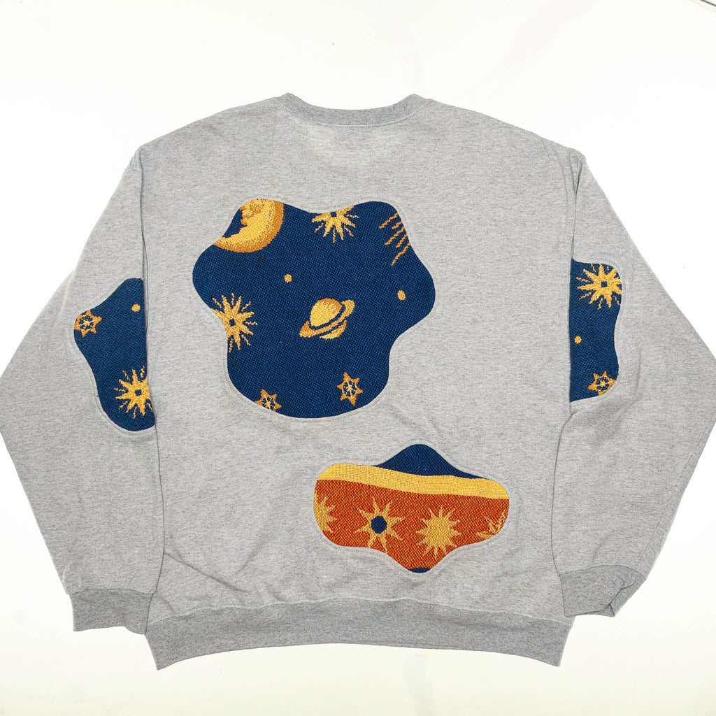 Celestial Solar System Amoeba Tapestry Pullover