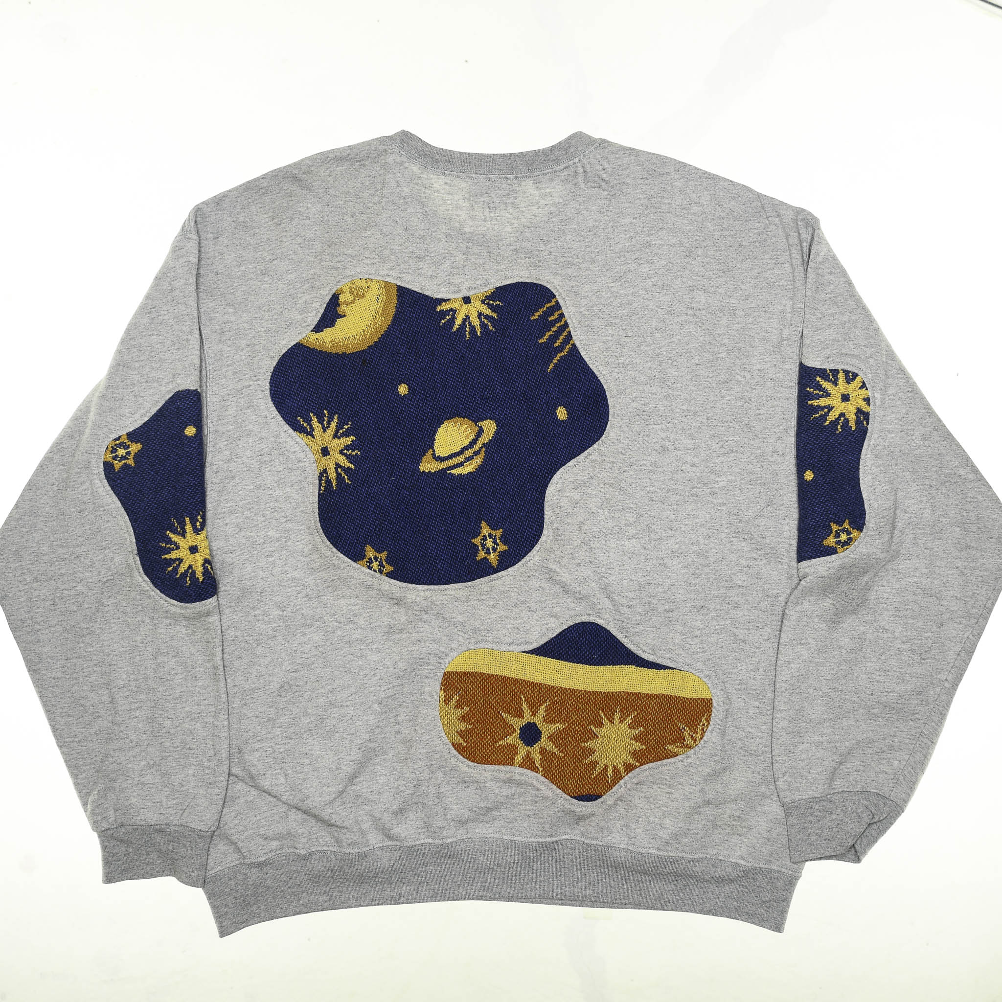 Celestial Solar System Amoeba Tapestry Pullover