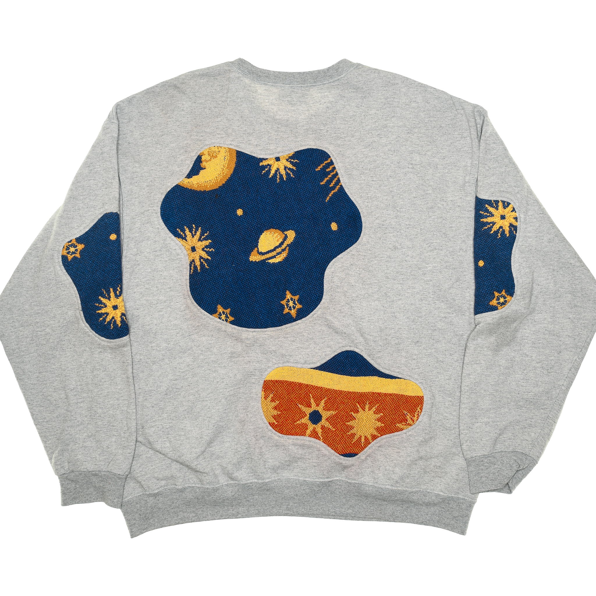 Celestial Solar System Amoeba Tapestry Pullover