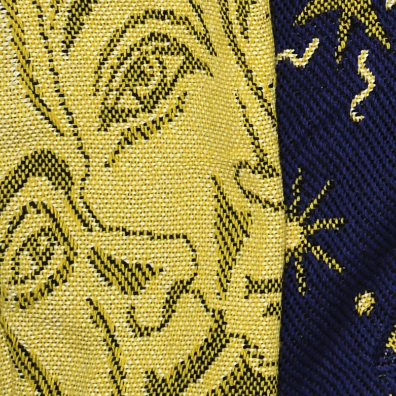 Celestial Sun, Moon, & Stars Double Tapestry Zip Through