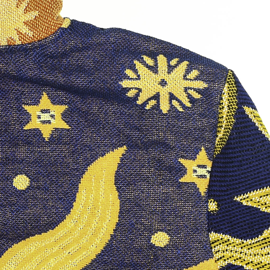 Celestial Sun, Moon, & Stars Double Tapestry Zip Through