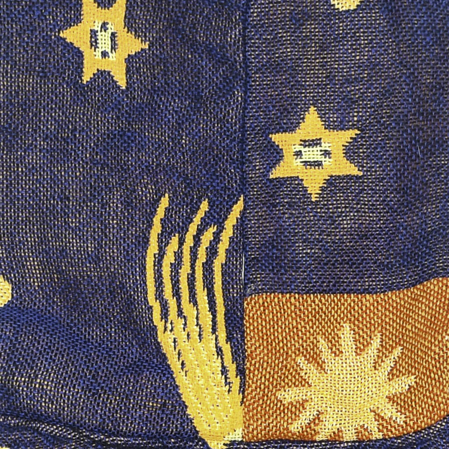 Celestial Sun, Moon, & Stars Double Tapestry Zip Through