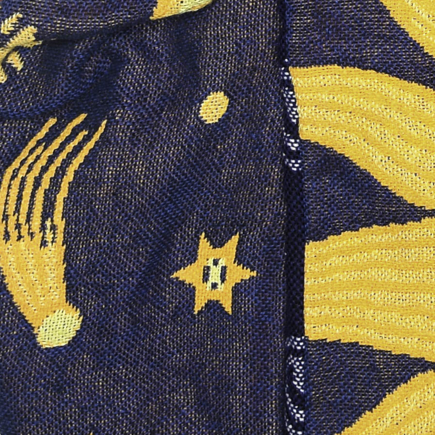 Celestial Sun, Moon, & Stars Double Tapestry Zip Through