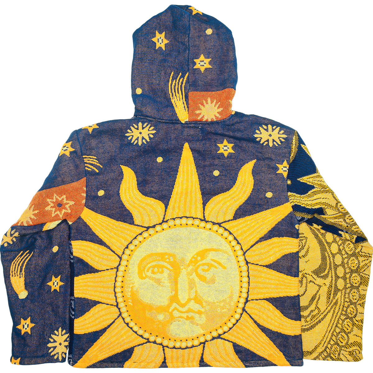 Celestial Sun, Moon, & Stars Double Tapestry Zip Through