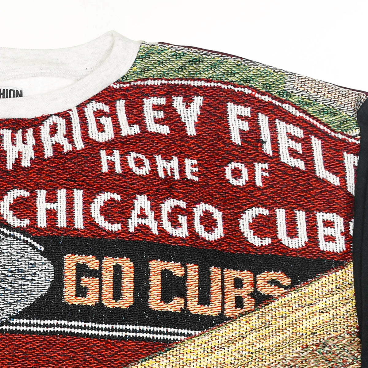 Chicago Cubs Full Tapestry Panel Pullover