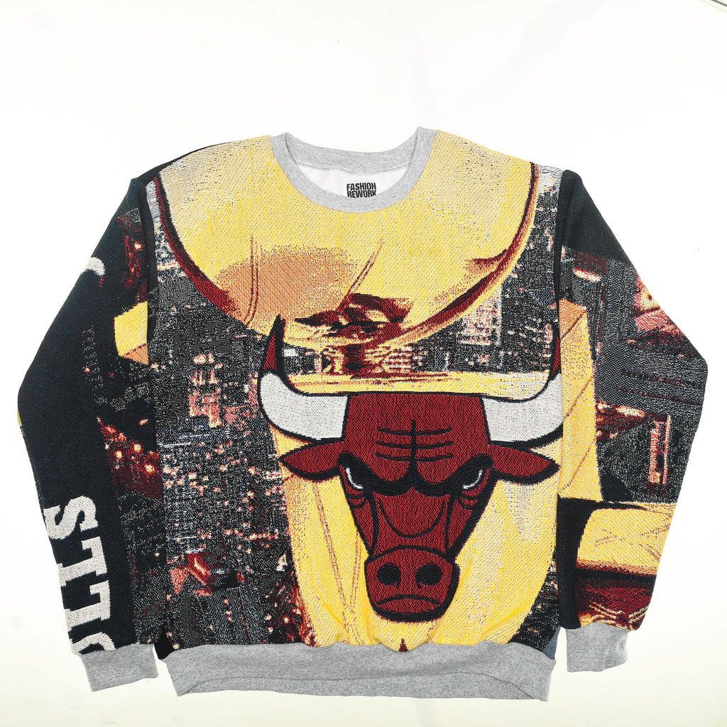 Chicago Bulls Tapestry Panel Pullover
