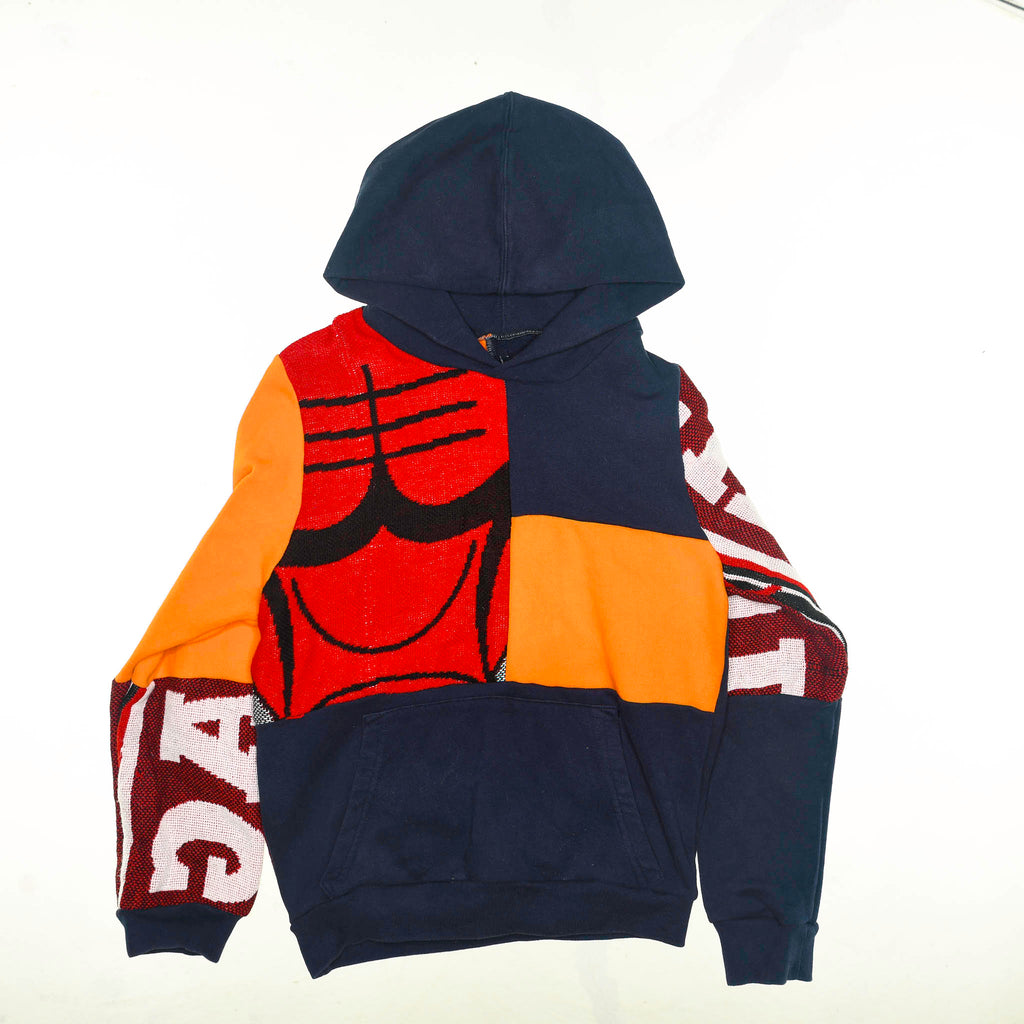 Chicago Bulls Tapestry Patchwork Hoodie