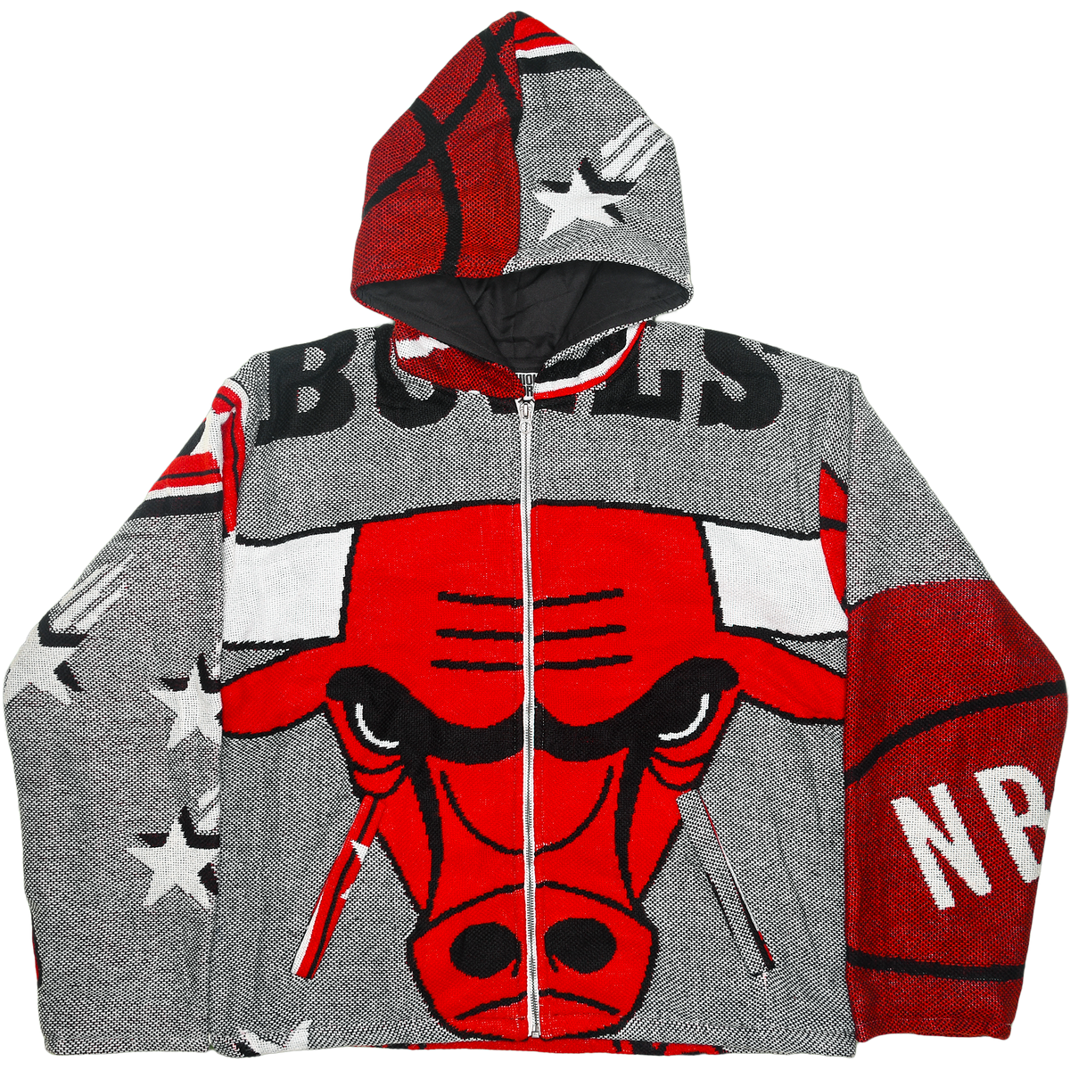 Chicago Bulls Double Tapestry Zip Through