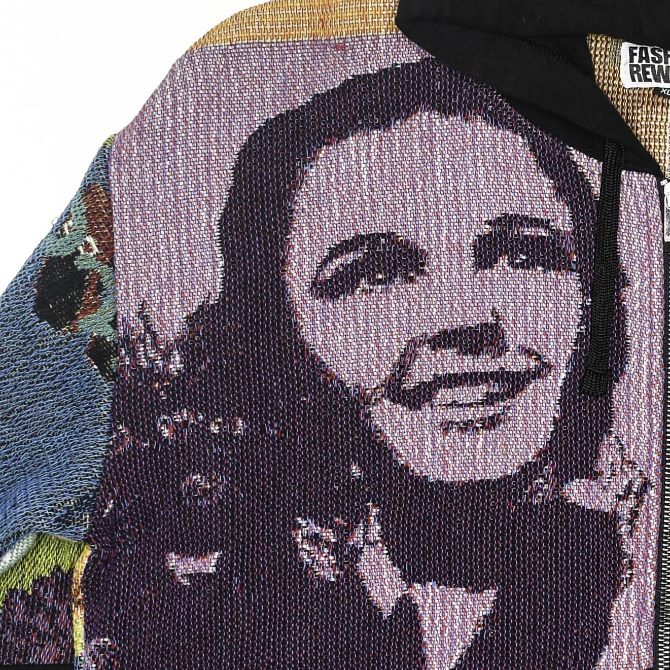 The Wizard of Oz Patchwork Tapestry Zip Up Hoodie
