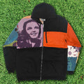 The Wizard of Oz Patchwork Tapestry Zip Up Hoodie