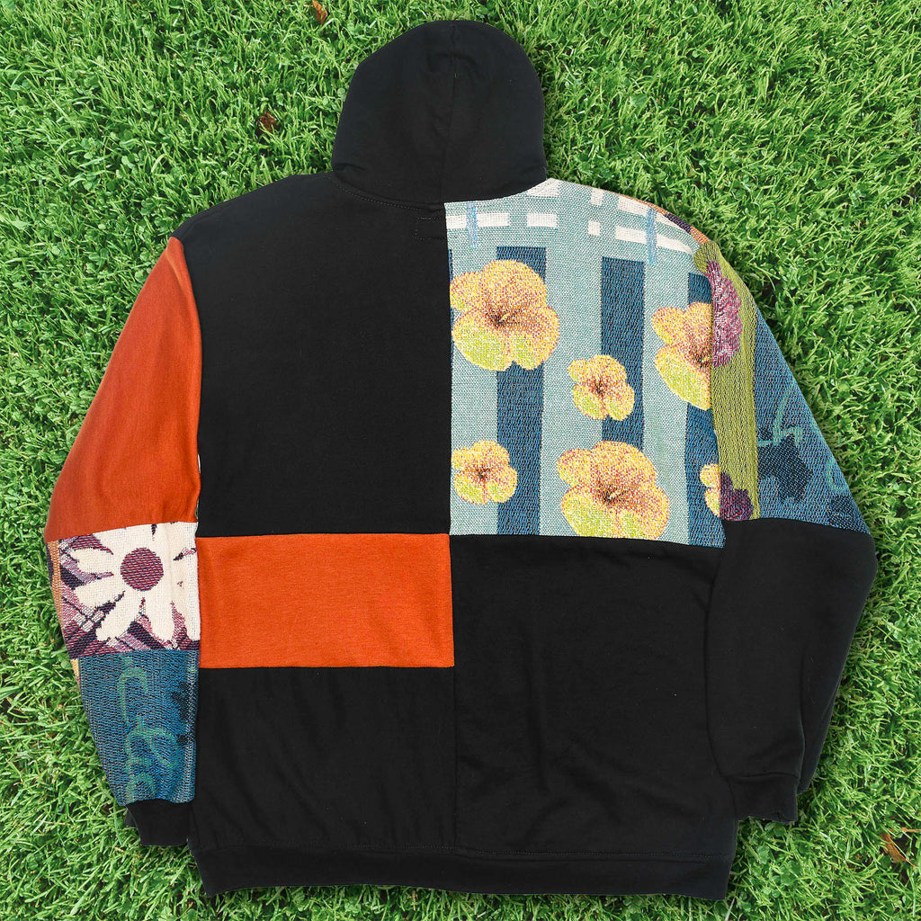 The Wizard of Oz Patchwork Tapestry Zip Up Hoodie