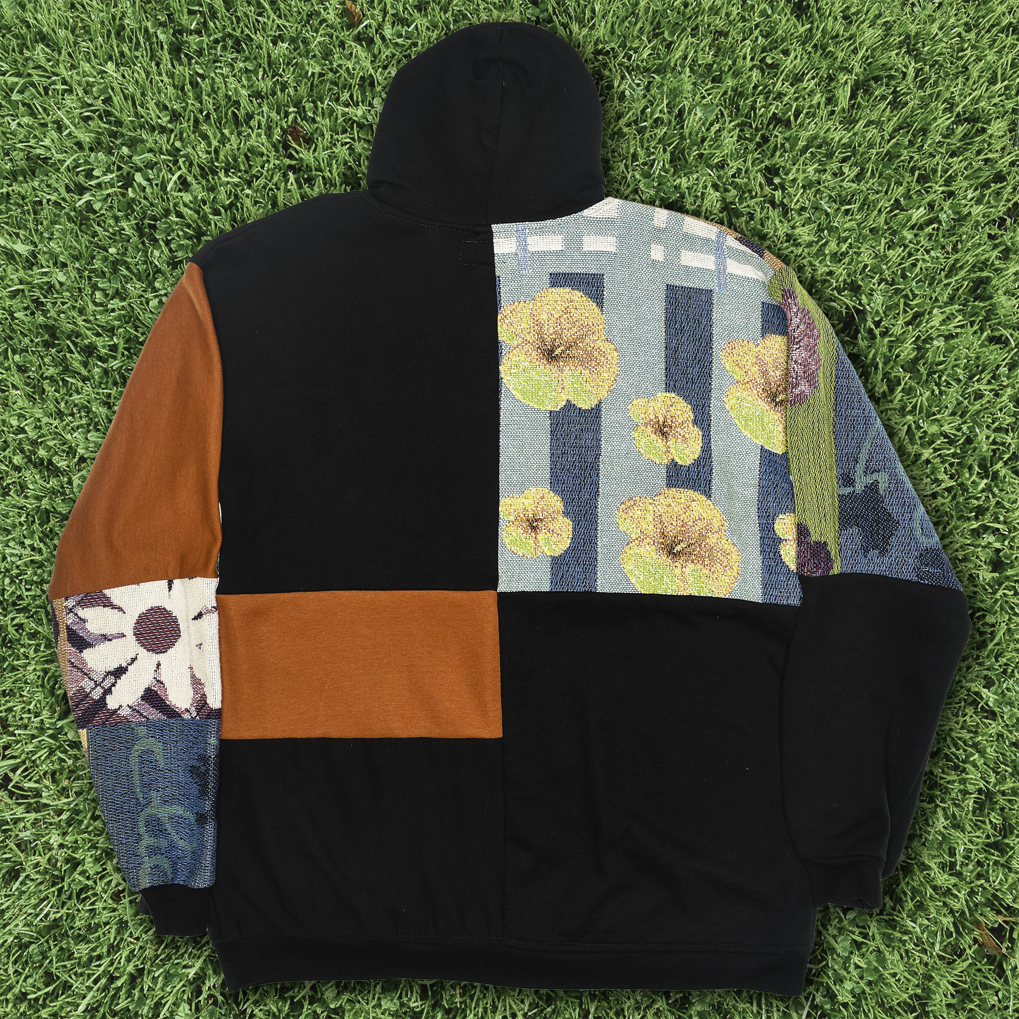 The Wizard of Oz Patchwork Tapestry Zip Up Hoodie