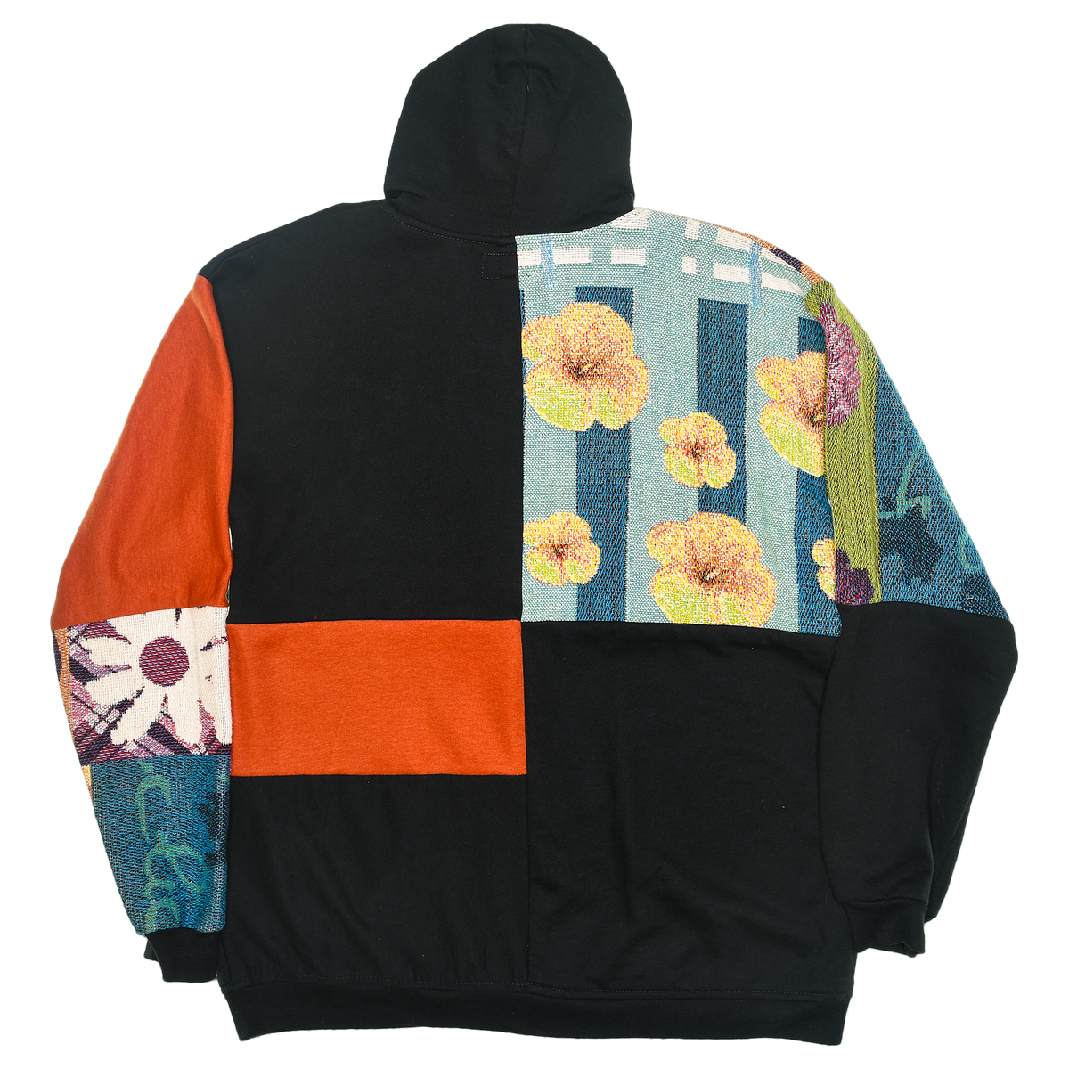 The Wizard of Oz Dorthy Toto Patchwork Tapestry Zip Up Hoodie