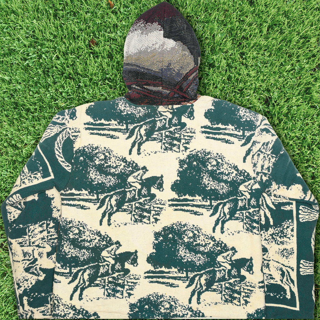 Horse Full Tapestry Zip Up