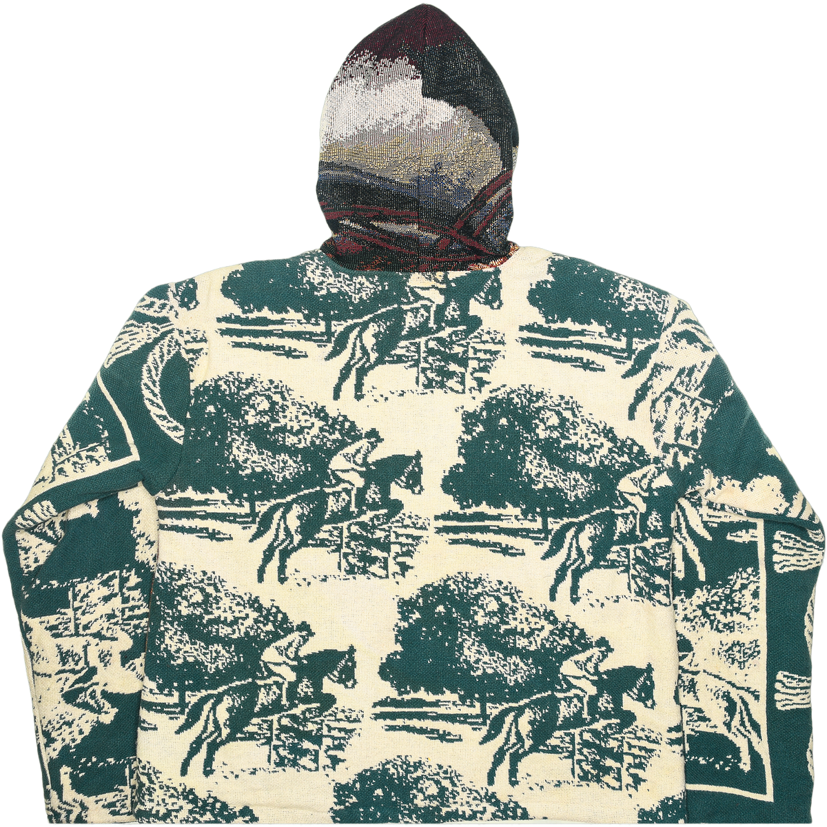 Horse Double Tapestry Zip Through