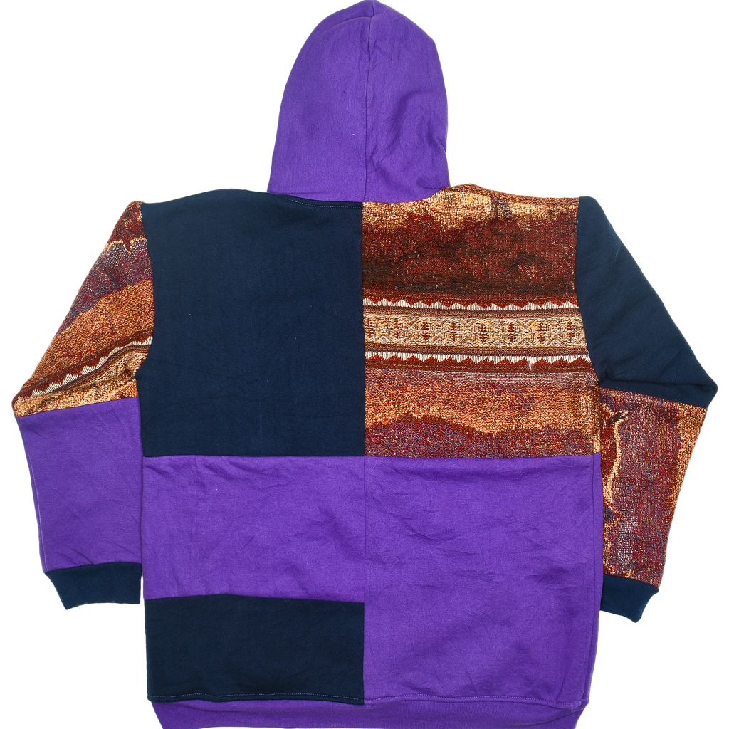 Sunrise Horses Tapestry Patchwork Zip Up