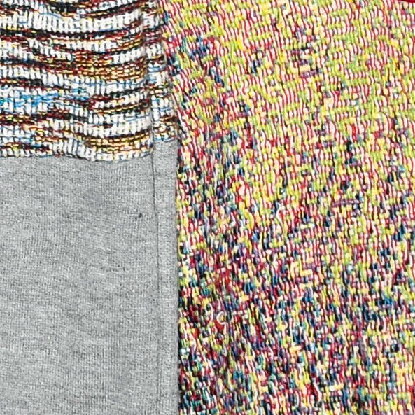 Elephant Patchwork Tapestry Zip Up Hoodie
