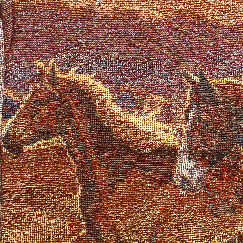 Sunset & Wild Horses Tapestry Panel Pullover