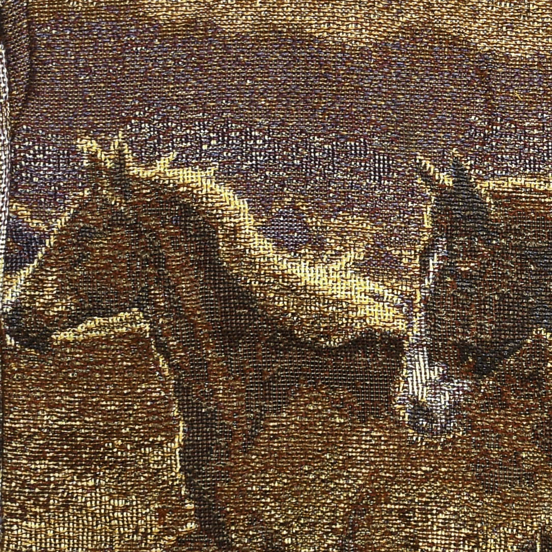 Sunset & Wild Horses Tapestry Panel Pullover