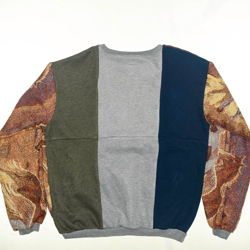 Sunset & Wild Horses Tapestry Panel Pullover