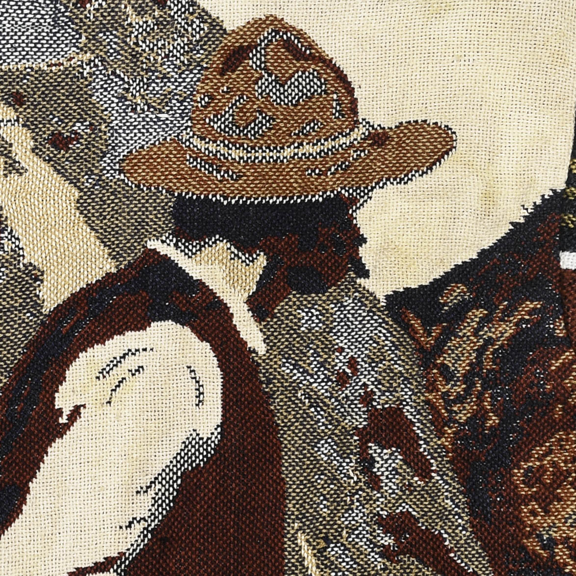 Southwest Cowboy Double Tapestry Zip Through