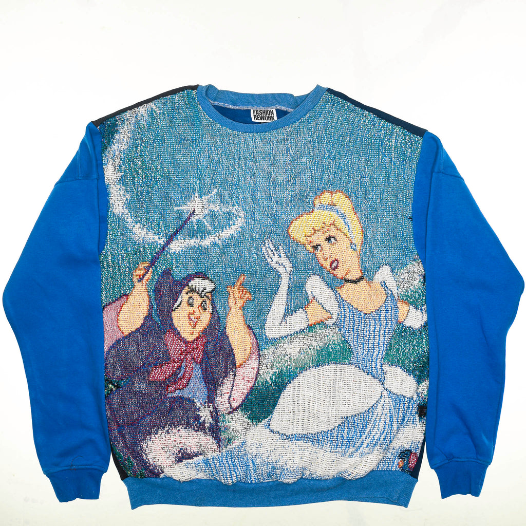 Cinderella & Fairy Godmother Tapestry Panel Pullover