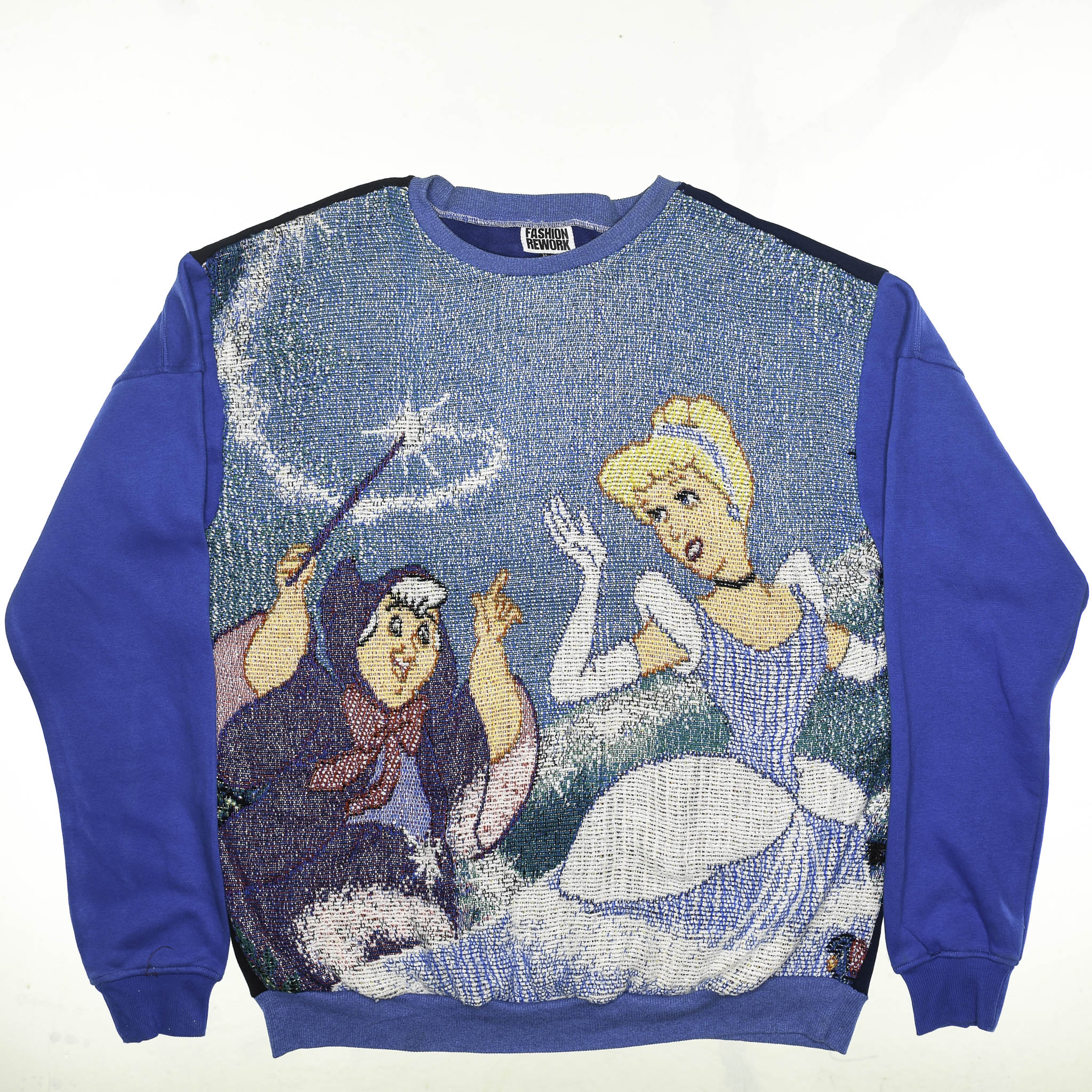 Cinderella & Fairy Godmother Tapestry Panel Pullover