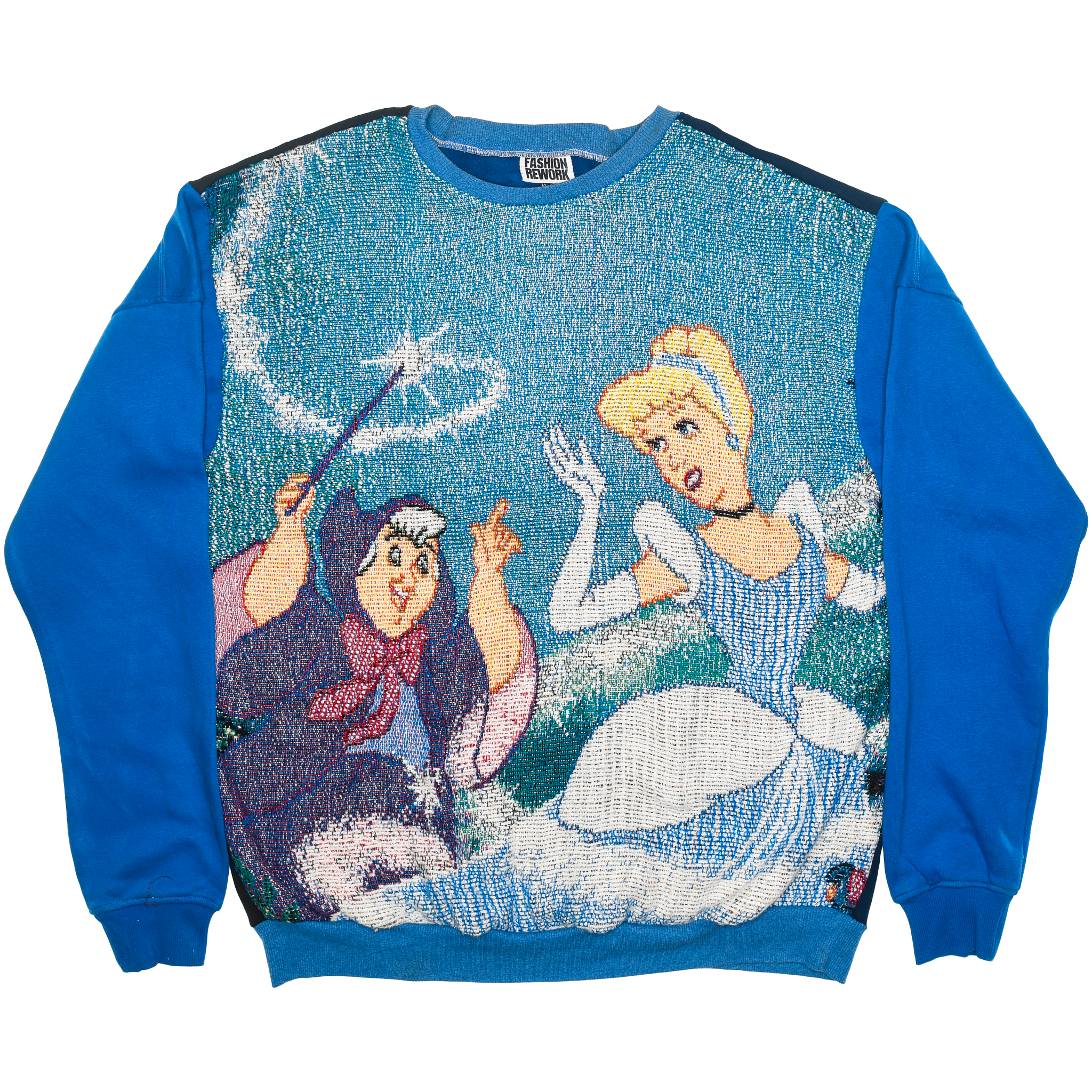 Cinderella & Fairy Godmother Full Tapestry Panel Pullover