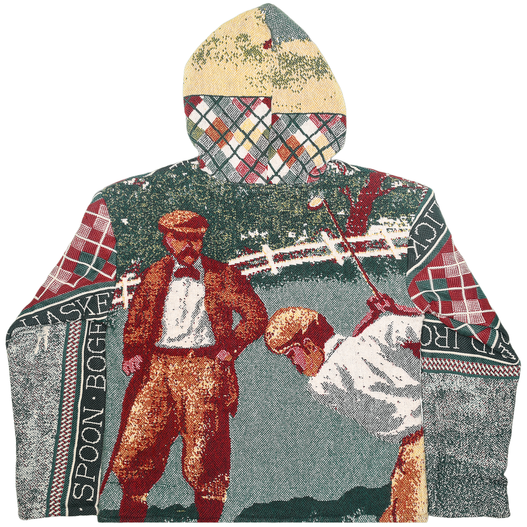 Vintage Golf Argyle Double Tapestry Zip Through