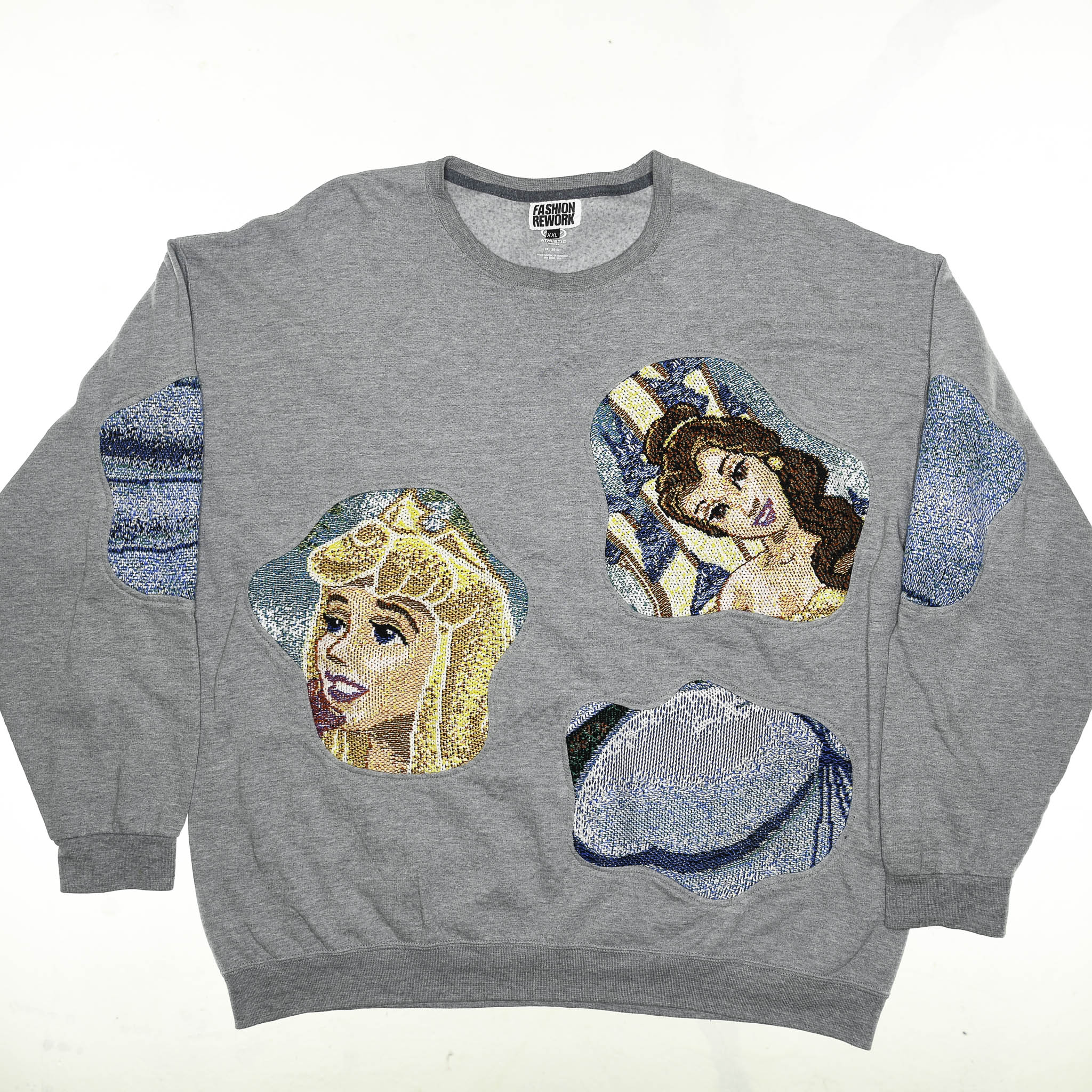 Vintage Disney Princesses Amoeba Tapestry Pullover