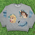 Vintage Disney Princesses Amoeba Tapestry Pullover