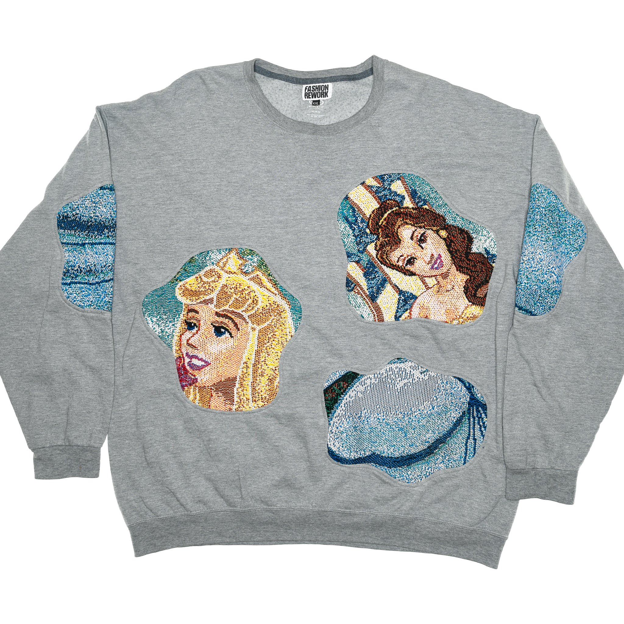 Vintage Disney Princesses Amoeba Tapestry Pullover