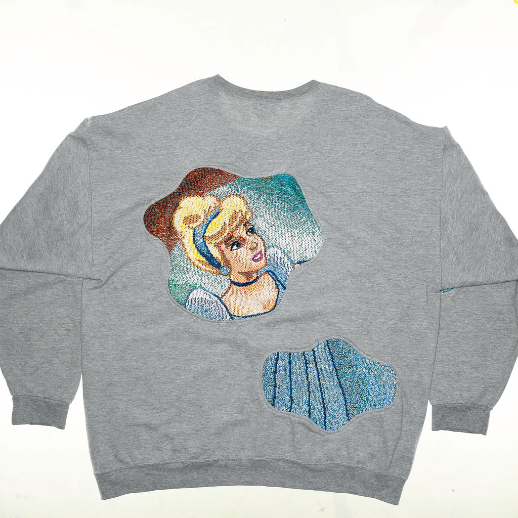 Vintage Disney Princesses Amoeba Tapestry Pullover