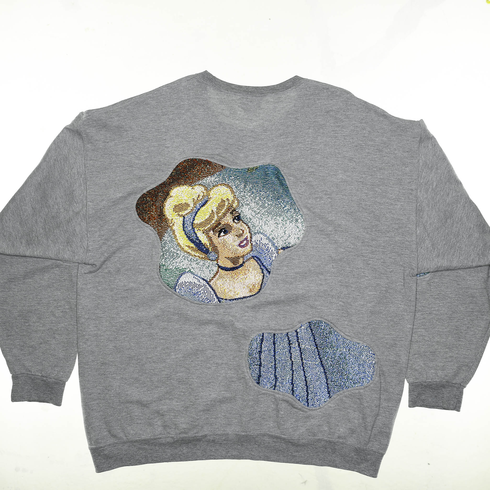 Vintage Disney Princesses Amoeba Tapestry Pullover