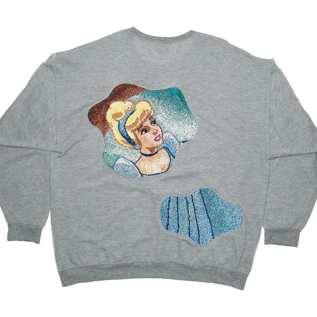 Vintage Disney Princesses Amoeba Tapestry Pullover