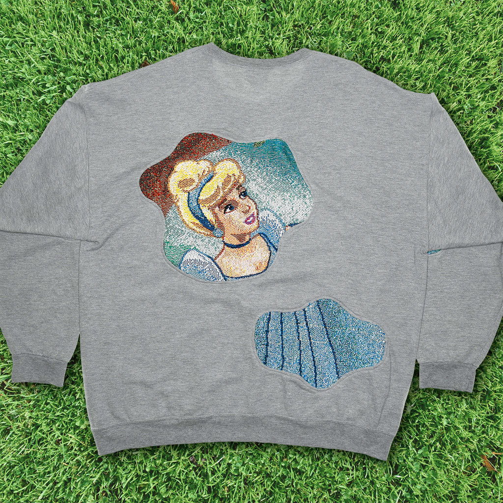 Vintage Disney Princesses Amoeba Tapestry Pullover