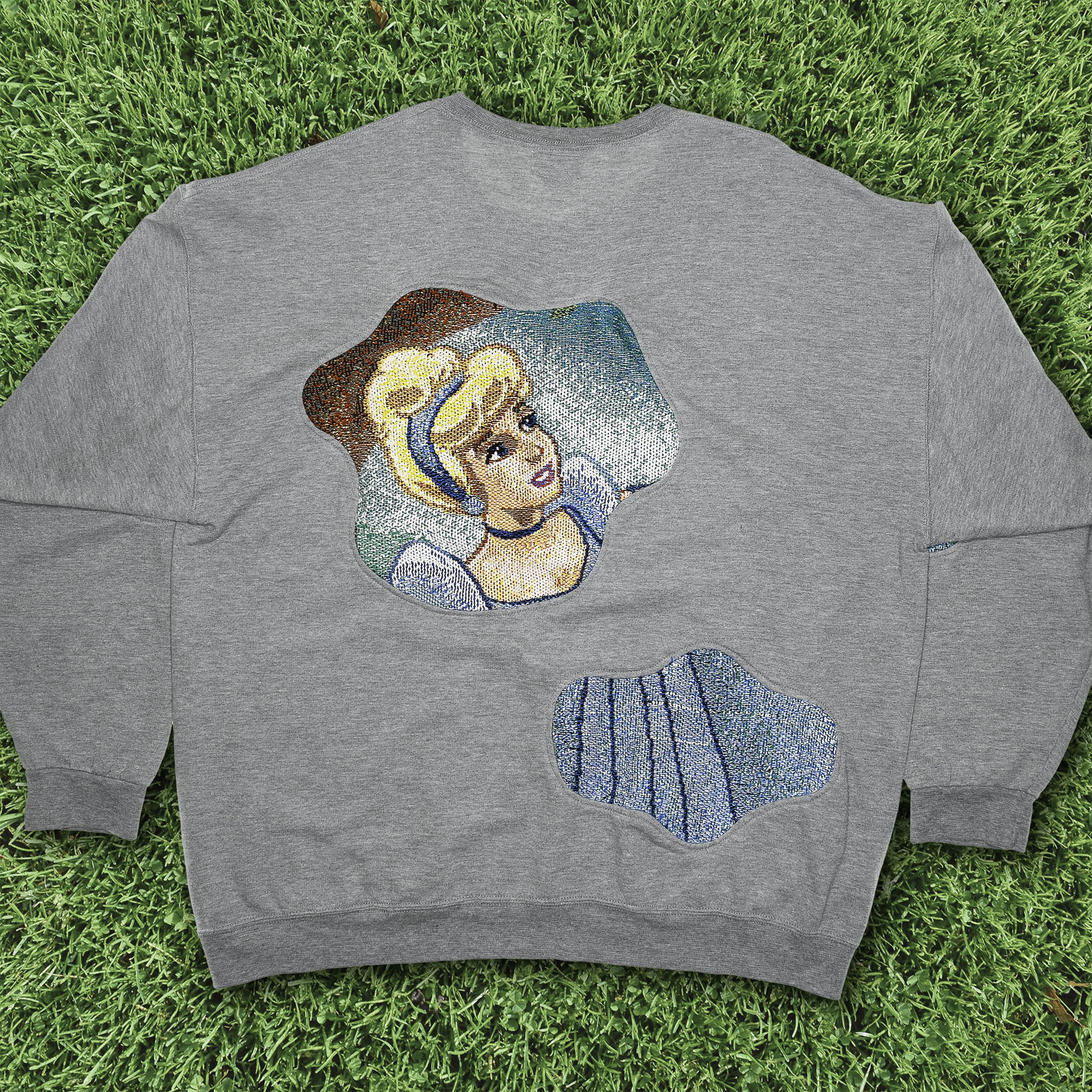 Vintage Disney Princesses Amoeba Tapestry Pullover