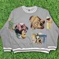 Mickey Mouse Characters Amoeba Tapestry Pullover