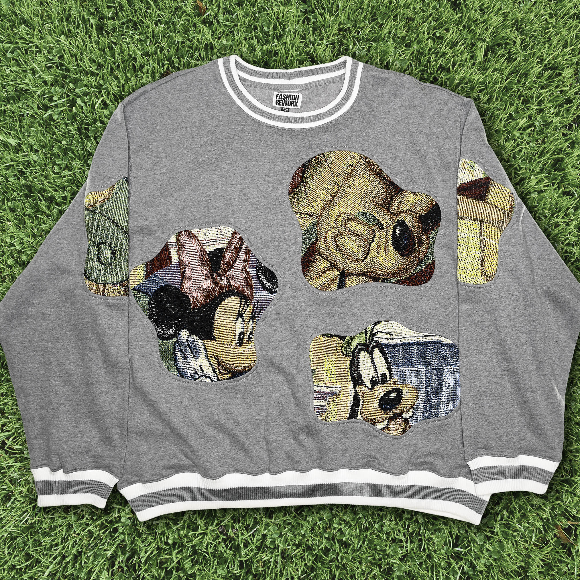 Mickey Mouse Characters Amoeba Tapestry Pullover