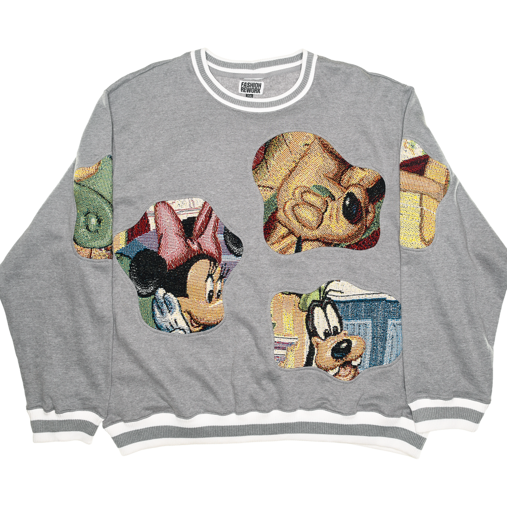 Mickey Mouse Characters Amoeba Tapestry Pullover
