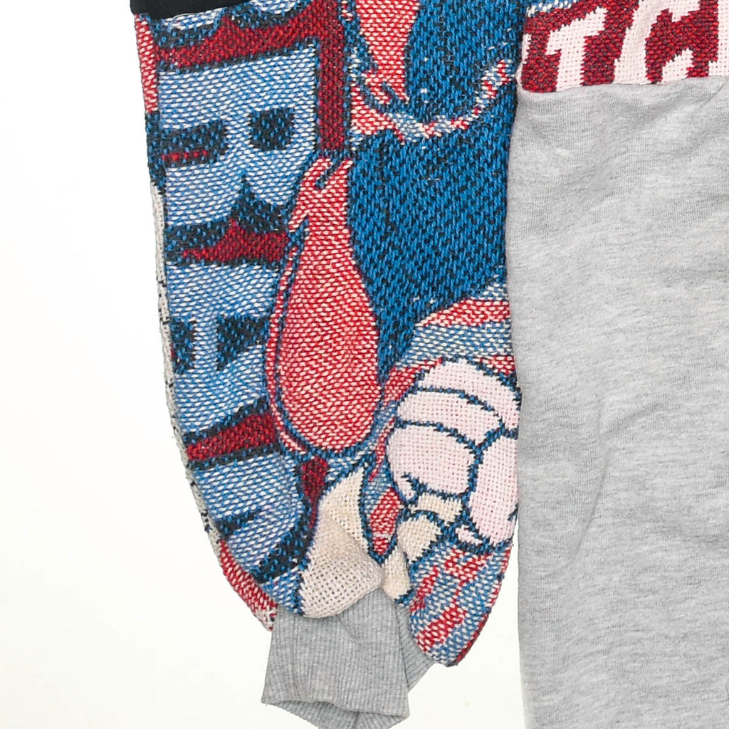 Farmer Mickey Patchwork Tapestry Zip Up